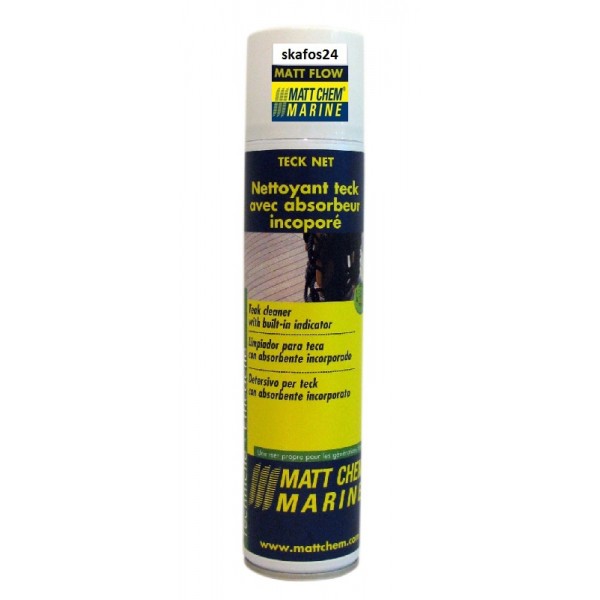 MATT CHEM TECK - NET Teak Cleaner with Built in Absorber 200ml